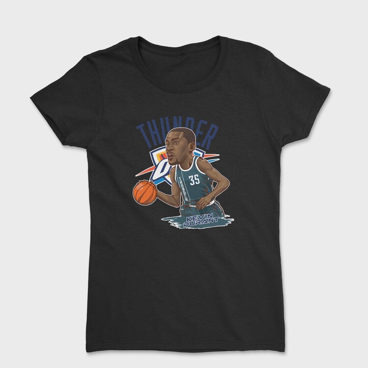 KEVIN DURANT Art1, Tricou Femei