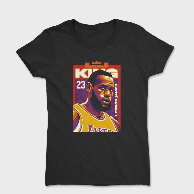 KING JAMES 3, Tricou Femei