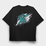 Dabbing Skeleton, Tricou Oversize Barbati (Unisex)