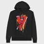 OLAJUWON Art1, Hanorac Oversize Barbati (Unisex)