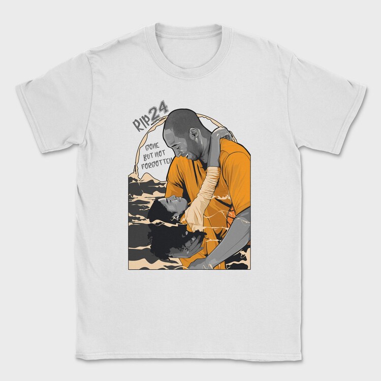 RIP 24, Tricou Barbati (Unisex)
