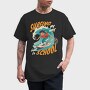 Surfing My Way Back to School, Tricou Barbati (Unisex)