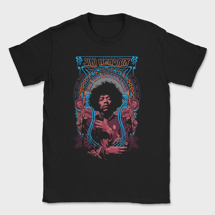 JIMI HENDRIX Are you experienced, Tricou Barbati (Unisex)