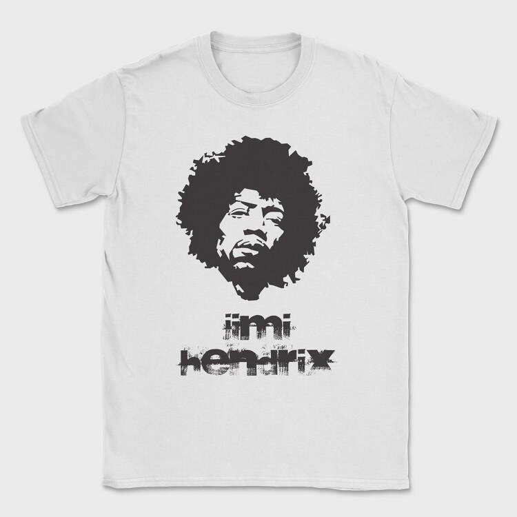 JIMI HENDRIX Art1, Tricou Barbati (Unisex)