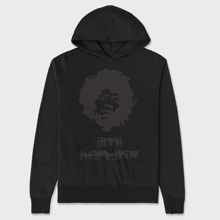 JIMI HENDRIX Art1, Hanorac Oversize Barbati (Unisex)