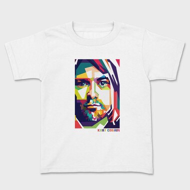 K COBAIN Art1, Tricou Copii