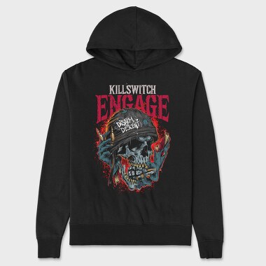 KILLSWITCH ENGAGE, Hanorac Oversize Barbati (Unisex)