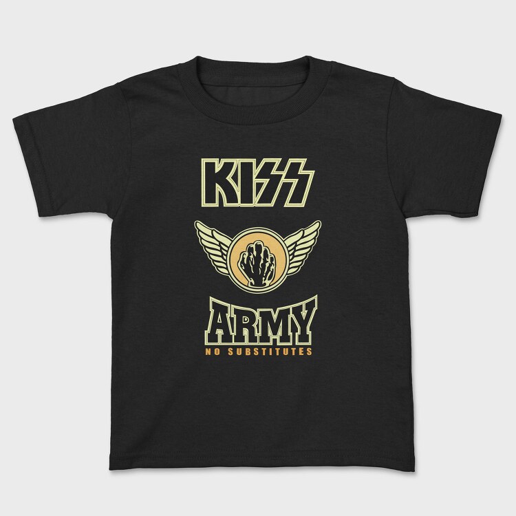 KISS ARMY No Substitutes, Tricou Copii
