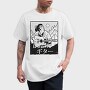 Samurai PlayGuitar, Tricou Barbati (Unisex)