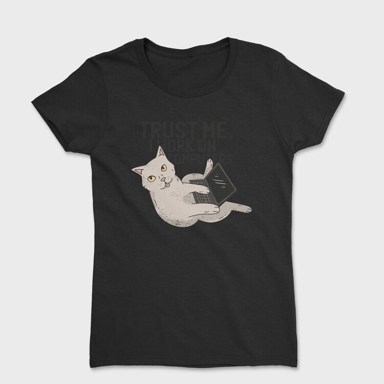 Computer Cat, Tricou Femei