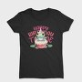 Cute Frog On Cupcake Birthday Mug, Tricou Femei