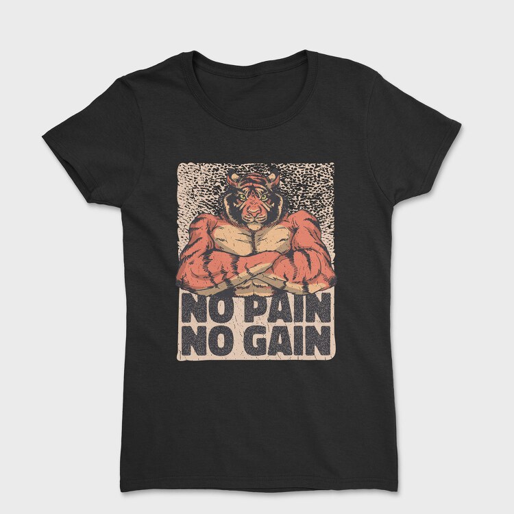 Muscular Tiger, Tricou Femei