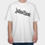 JUDAS PRIEST Band logo Art, Tricou Oversize Barbati (Unisex)