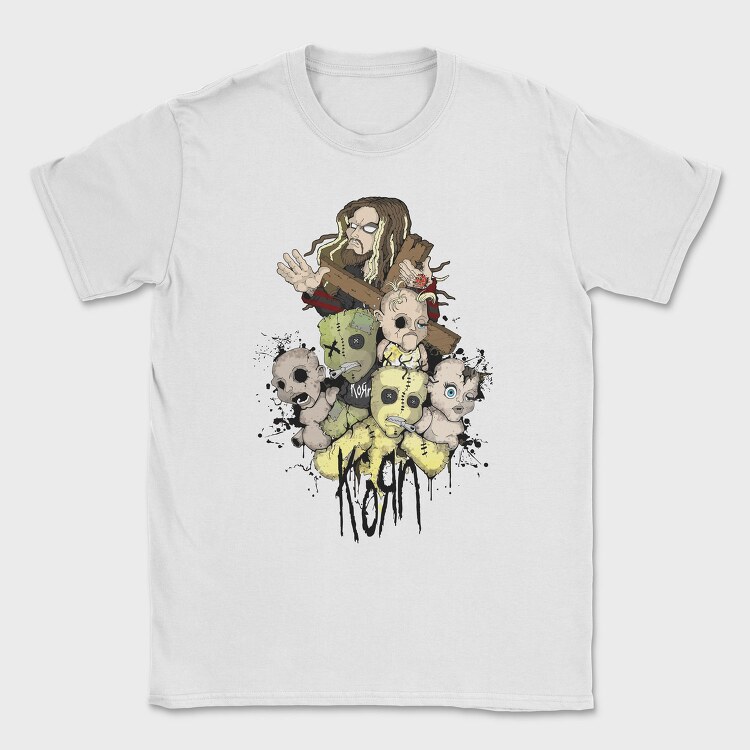 KORN Art1, Tricou Barbati (Unisex)