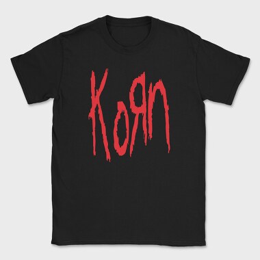 KORN Band Logo, Tricou Barbati (Unisex)