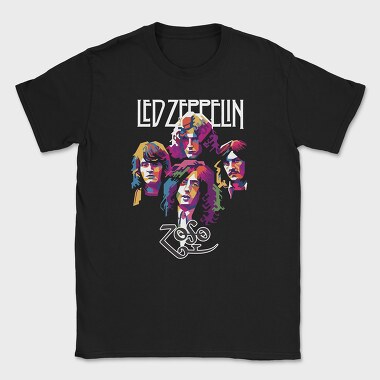 LED ZEP 1, Tricou Barbati (Unisex)