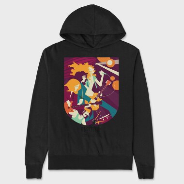 LED ZEP 2, Hanorac Oversize Barbati (Unisex)