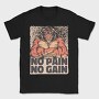 Muscular Tiger, Tricou Barbati (Unisex)