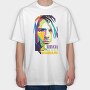 KURT COBAIN 1, Tricou Oversize Barbati (Unisex)