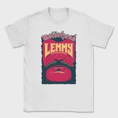 LEMMY Face Art, Tricou Barbati (Unisex)