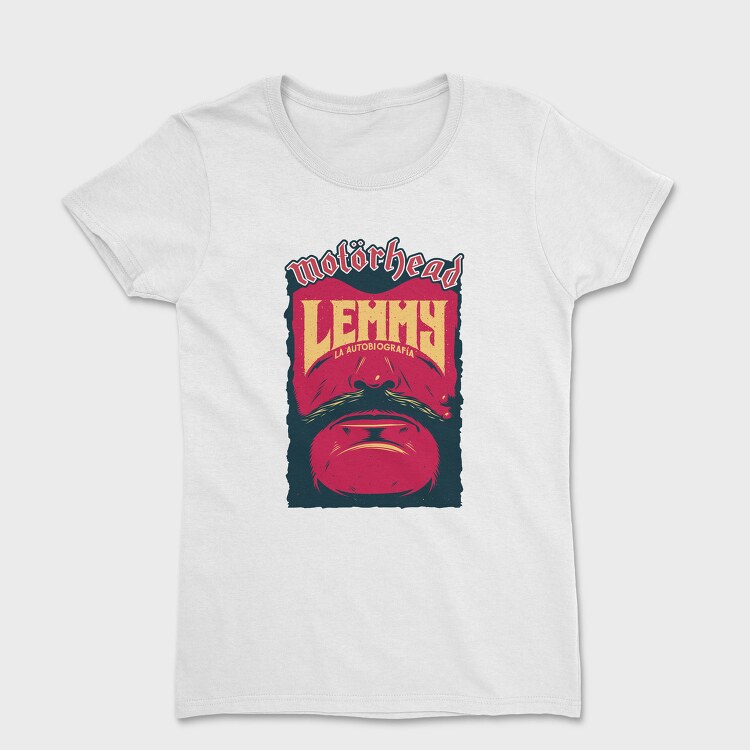 LEMMY Face Art, Tricou Femei