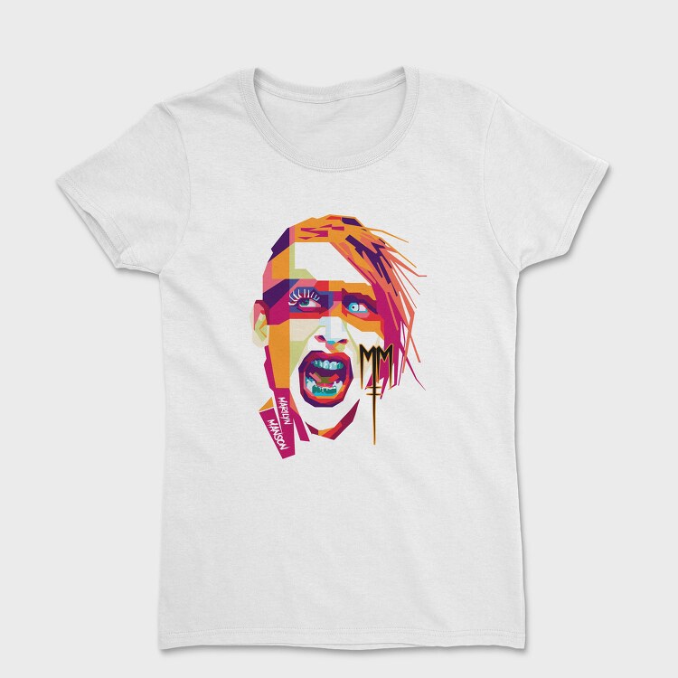 MARILYN MANSON, Tricou Femei