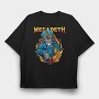 MEGADETH Art1, Tricou Oversize Barbati (Unisex)