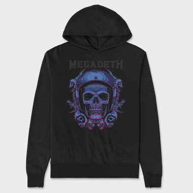 MEGADETH Art2, Hanorac Oversize Barbati (Unisex)