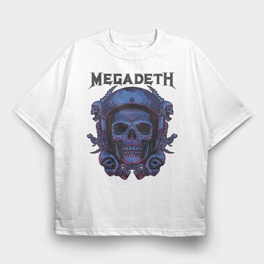 MEGADETH Art2, Tricou Oversize Barbati (Unisex)