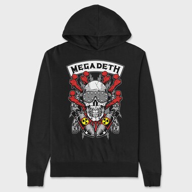 MEGADETH Art3, Hanorac Oversize Barbati (Unisex)