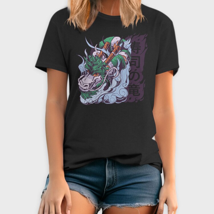 Sushi Dragon, Tricou Barbati (Unisex)