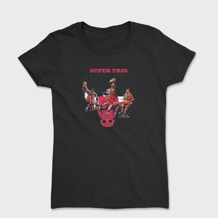 SUPER TRIO Bulls, Tricou Femei