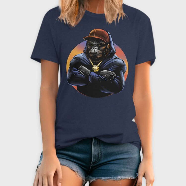 Monkey Chain Hoodie, Tricou Barbati (Unisex)