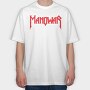MANOWAR, Tricou Oversize Barbati (Unisex)