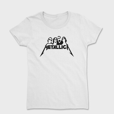 METALLICA B&W, Tricou Femei