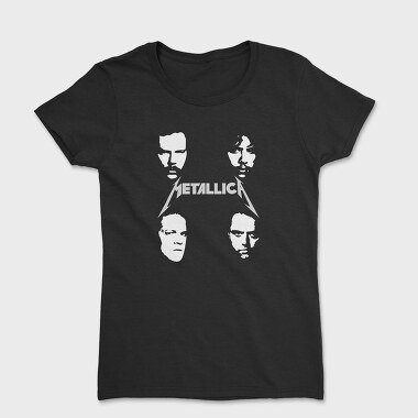 METALLICA Faces, Tricou Femei