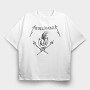 METALLICA Fuckin, Tricou Oversize Barbati (Unisex)