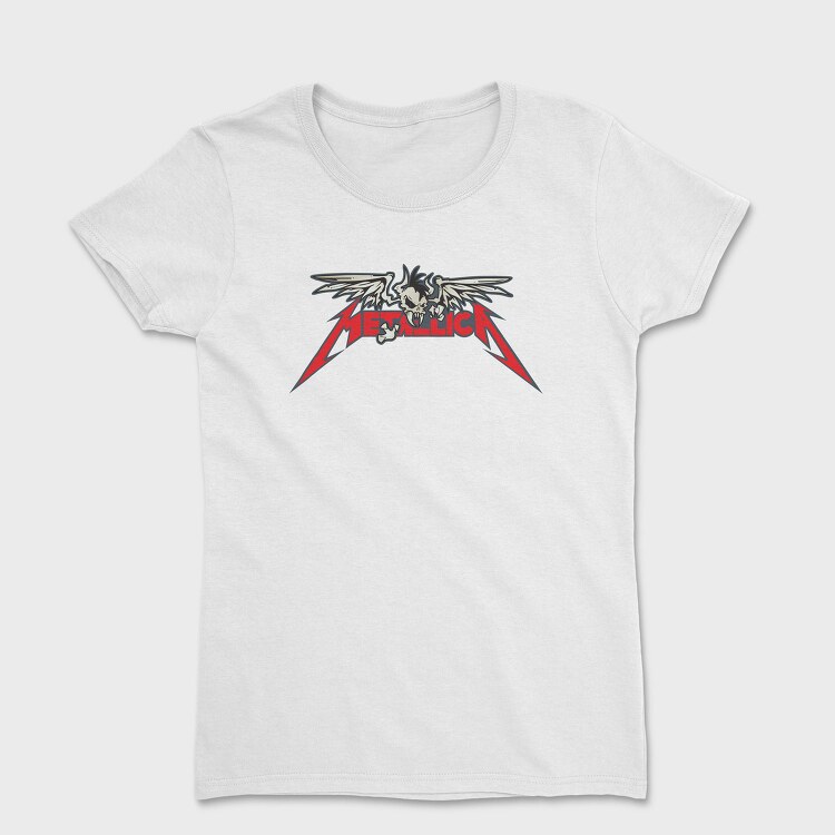 METALLICA Skull, Tricou Femei