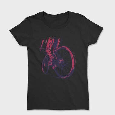 Muscular Cyclist, Tricou Femei