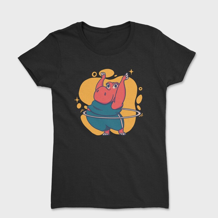 Hippo Hula Hoop, Tricou Femei