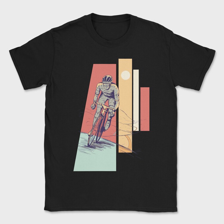 Cyclist, Tricou Barbati (Unisex)