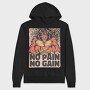 Muscular Tiger, Hanorac Oversize Barbati (Unisex)