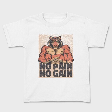 Muscular Tiger, Tricou Copii