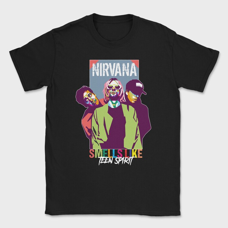 NIRVANA Art1, Tricou Barbati (Unisex)