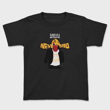NIRVANA Cobain Nevermind, Tricou Copii