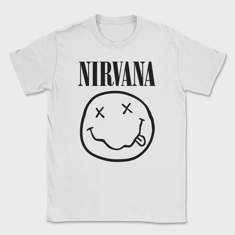 NIRVANA logo Album Art, Tricou Barbati (Unisex)