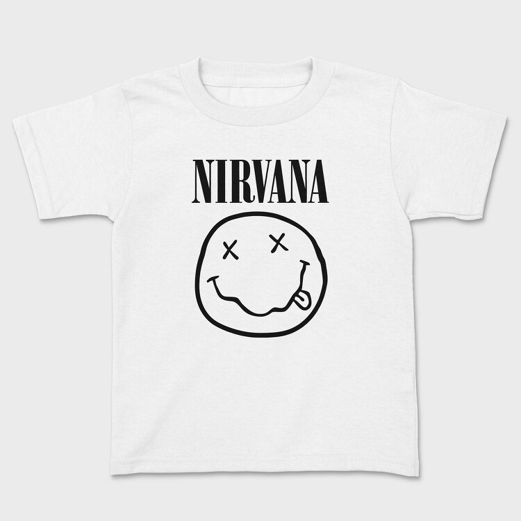 NIRVANA logo Album Art, Tricou Copii