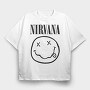 NIRVANA logo Album Art, Tricou Oversize Barbati (Unisex)