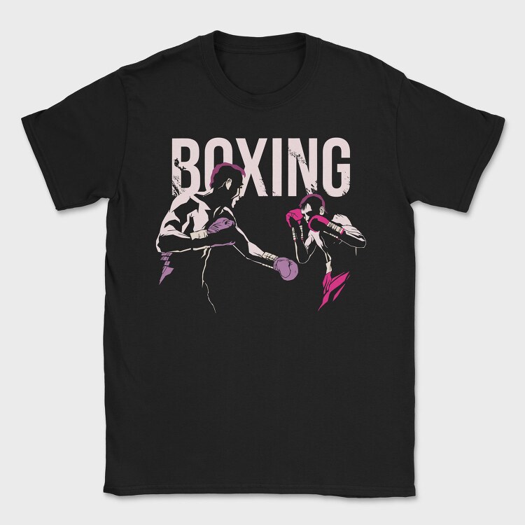 Boxing, Tricou Barbati (Unisex)