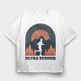 Ultra Runner, Tricou Oversize Barbati (Unisex)